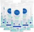 Cleanlife No-Rinse Bathing Wipes (5 Packs of 8) - 40 Disposable Body Wipes | Cleansing Bath Wipes for Adults, Elderly, Camping, Hospital | Rinse Free Personal Care for Travel, Bedridden, Dementia