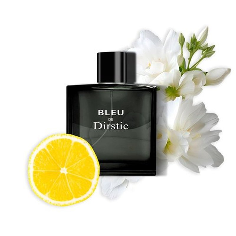 Dirstic Blue De For Men Perfume - Woody Aromatic Eau De Toilette | Long-Lasting Masculine Scent 3.4 Fl Oz/100ML