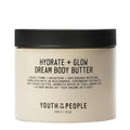 Youth To The People Superberry Hydrate + Glow Dream Body Butter - 3% Niacinamide + Jojoba Oil, Shea Butters, Yuzu + Green Tea + Blonde Woods Scented Body Lotion, Firming Moisturizer - 8 fl oz