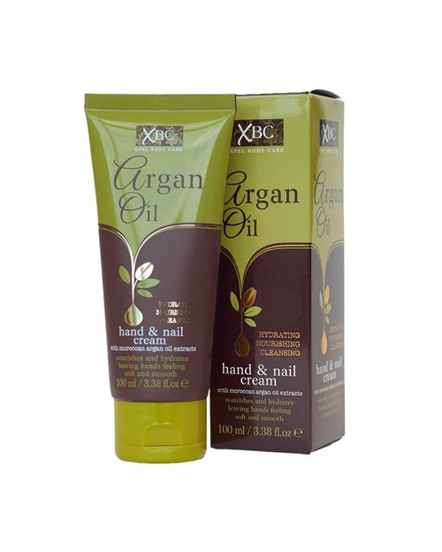 Argan Oil Hydrating Nourishing Cleansing Hand & Nail Cream With Argan Oil (Nourishes and Hydrates Leaving Hands Feeling Soft and Smooth) 3.4 oz
