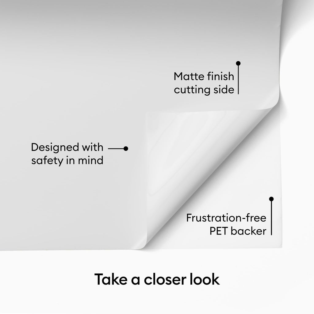 Cricut® Value Permanent Vinyl, White (12 in x 10 ft)