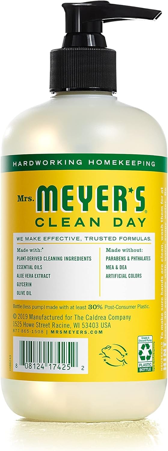 Mrs. MEYER'S Liquid Hand Soap Variety Pack Honeysuckle and Rain Water 12.5 fl oz. 2 ct.