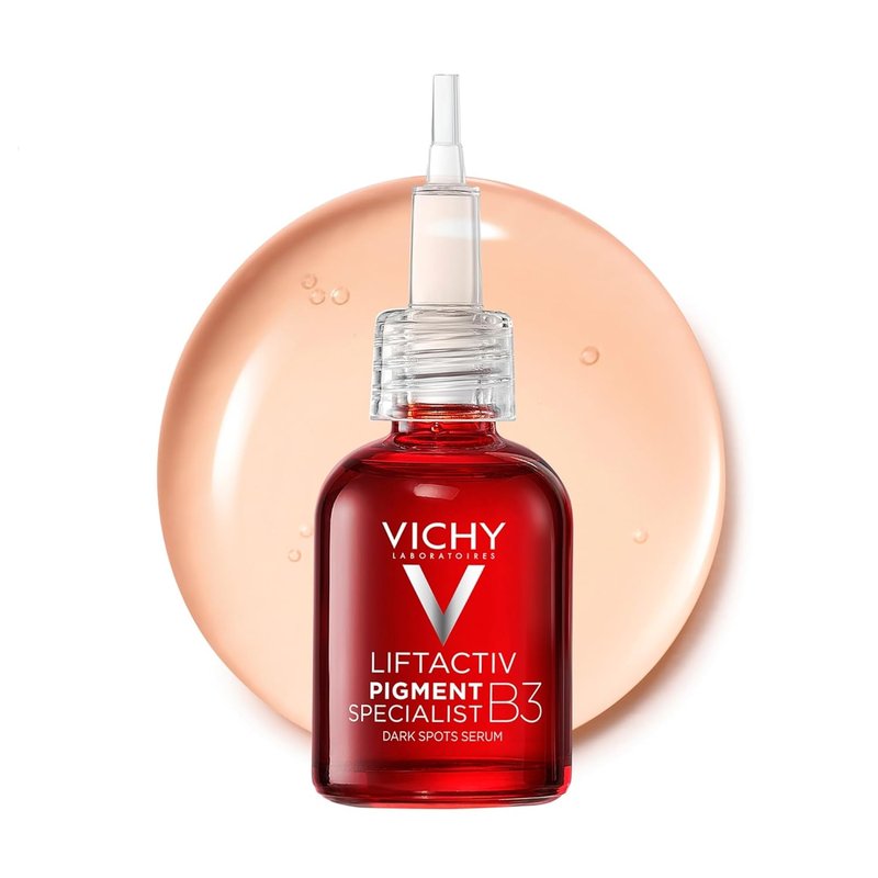 Vichy LiftActiv B3 Serum - 5% Niacinamide & Glycolic Acid for Dark Spot Fading | Alcohol-Free, 1 oz