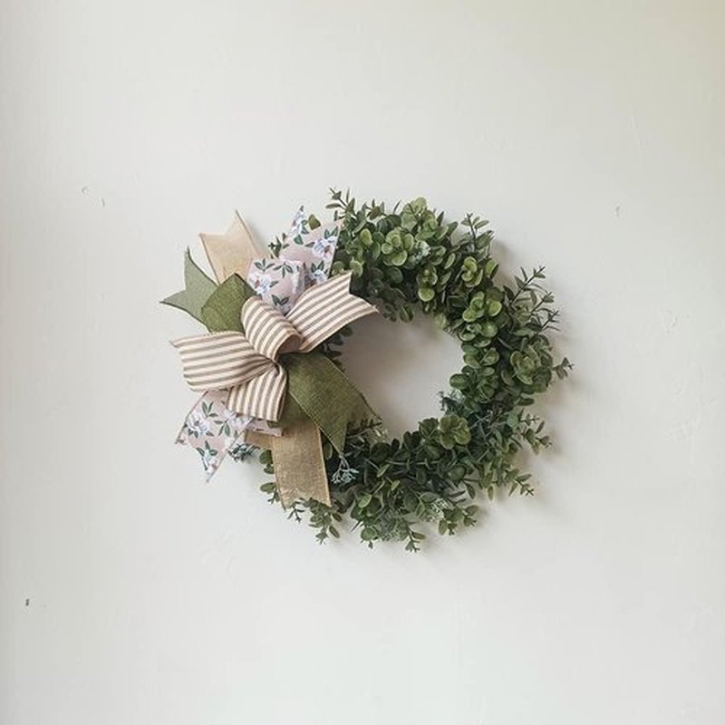 Rustic Wreath Bow by Vintage Farmhouse - Perfect for Welcome Signs, Lanterns & Door Hangers