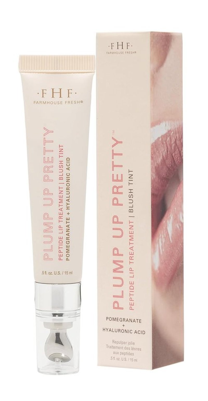 Plump Up Pretty™ Peptide Lip Treatment - Blush Tint for Hydrated, Luscious Lips | 15 ml