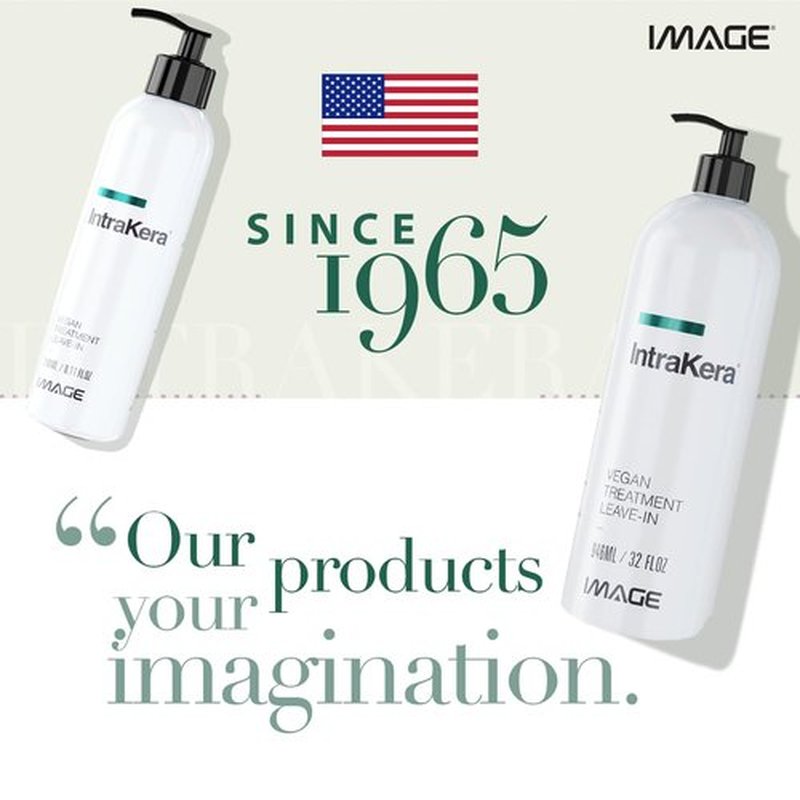 Image Intrakera Leave-In Conditioner for Frizzy, Curly, and Straight Hair - Stop Washing your Hair Every Day - Keratin Replenisher - Detangler for Dry or Damaged Hair (8.11 Fl Oz)