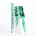 Skiennix Curl Defining Brush - Vented Curly Hair Brush for Detangling & Styling | Reduces Frizz (Green)