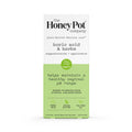 The Honey Pot Company 7 Day Boric Acid & Herbs Suppositories - Maintains and Balances Healthy Vaginal pH, Manages Odor, Hydrates, & Moisturizes - Gynecologist Tested