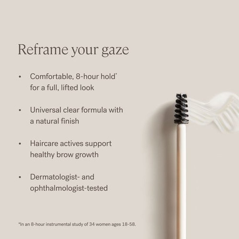 ILIA - In Frame Brow Gel | Lightweight, Long-Lasting, Flake-Resistant Hold | Full, Lifted Look | Non-Toxic, Vegan, Cruelty-Free, Clean Makeup (Universal Clear)