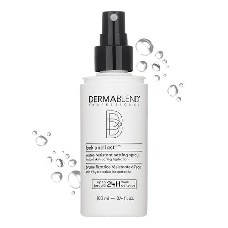 Dermablend Lock And Last Setting Spray - Water-Resistant Finishing Spray for Lightweight Makeup Finish