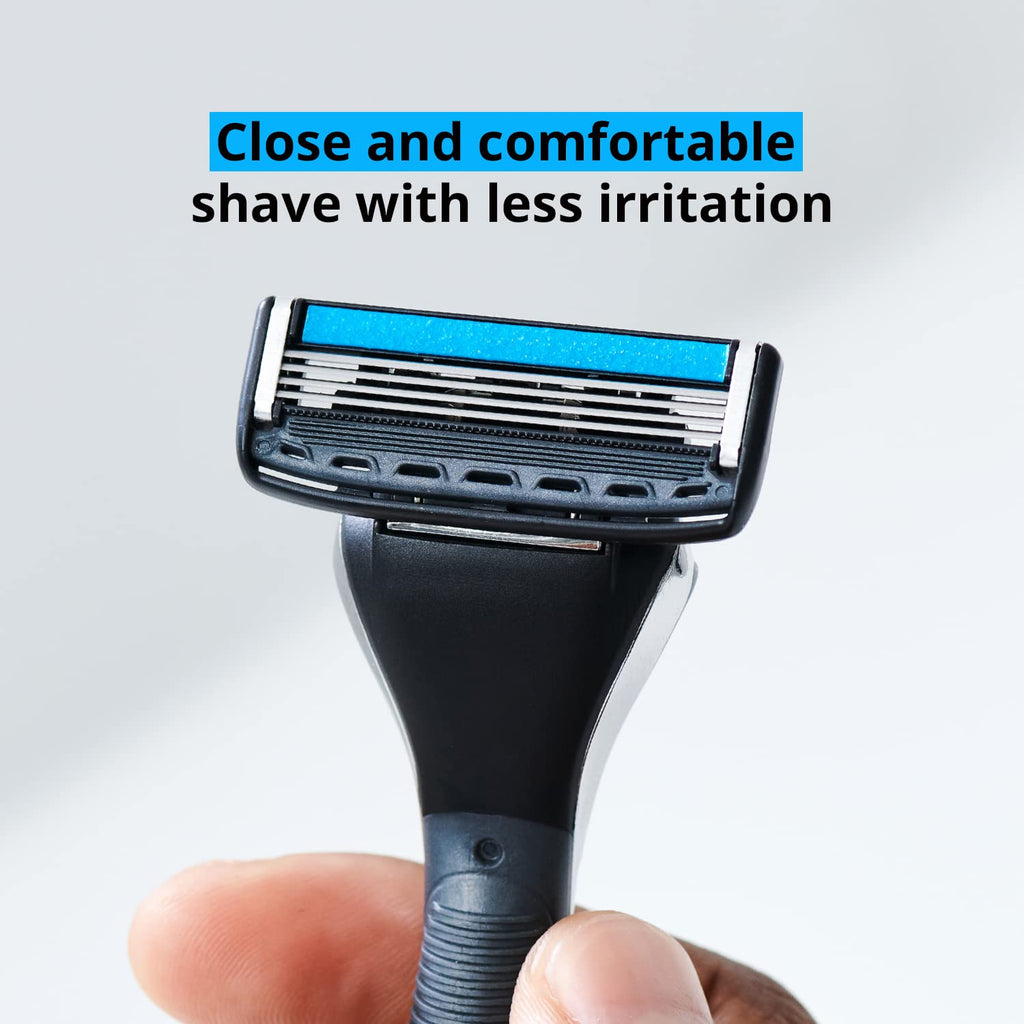 Dorco Pace 4 Pro - Four Blade Razor Shaving System - 2 Replacement Handles (Handles Only)