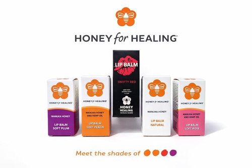 Manuka Honey Lip Balm 15+ UMF - Ultra-Hydrating Beeswax & Coconut Oil Formula | 12+ Hour Moisture | Eco-Friendly Tube | 0.25 oz / 7 g
