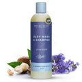 SoCal Suds & Company Baby Body Wash & Shampoo - Gentle Shea Moisture Formula for Sensitive Skin | 12oz Lavender Bottle