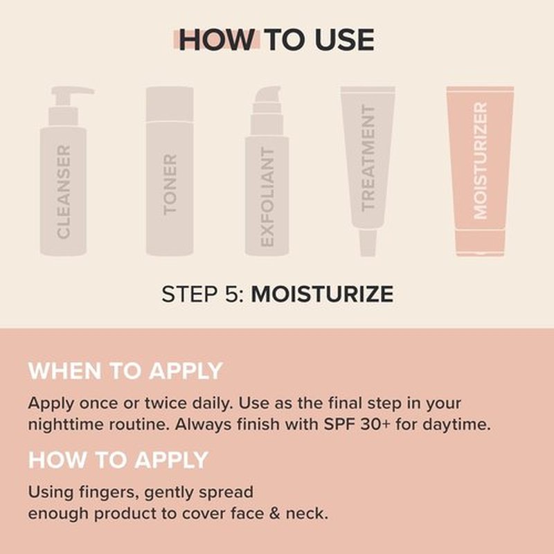 Paula's Choice SKIN RECOVERY Face Moisturizer - Daily Hydration with Hyaluronic Acid & Peptides | 2oz, Fragrance-Free for Dry Skin