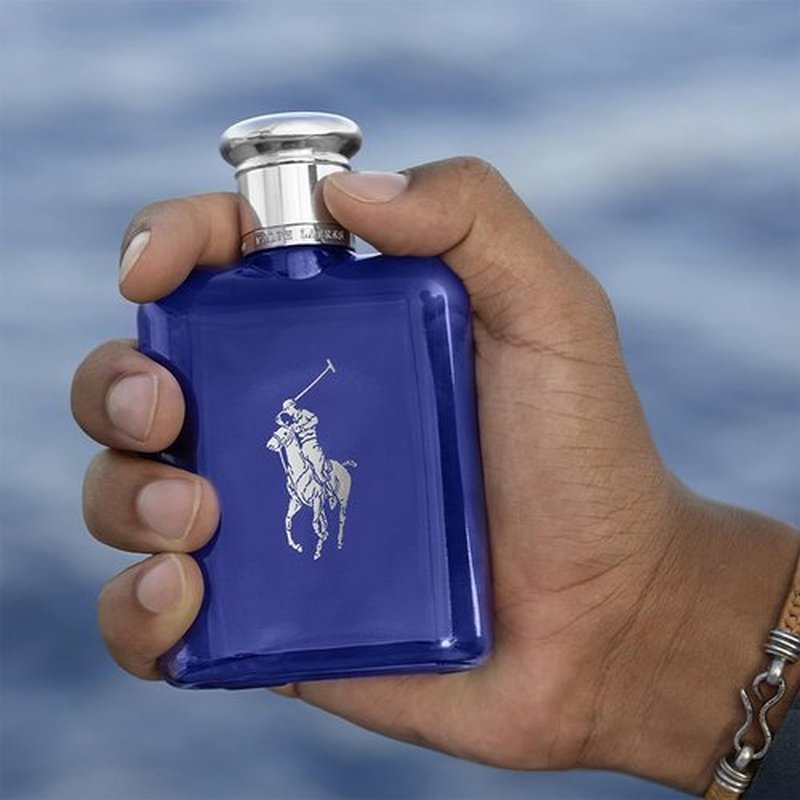 Ralph Lauren Fragrances - Polo Blue Eau de Parfum - Fresh Aquatic Men's Cologne - Citrus & Bergamot Notes