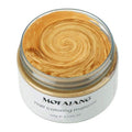 Gold Hair Color Wax - Washable Instant Hair Dye Cream for DIY Hairstyles | Perfect for Halloween Parties