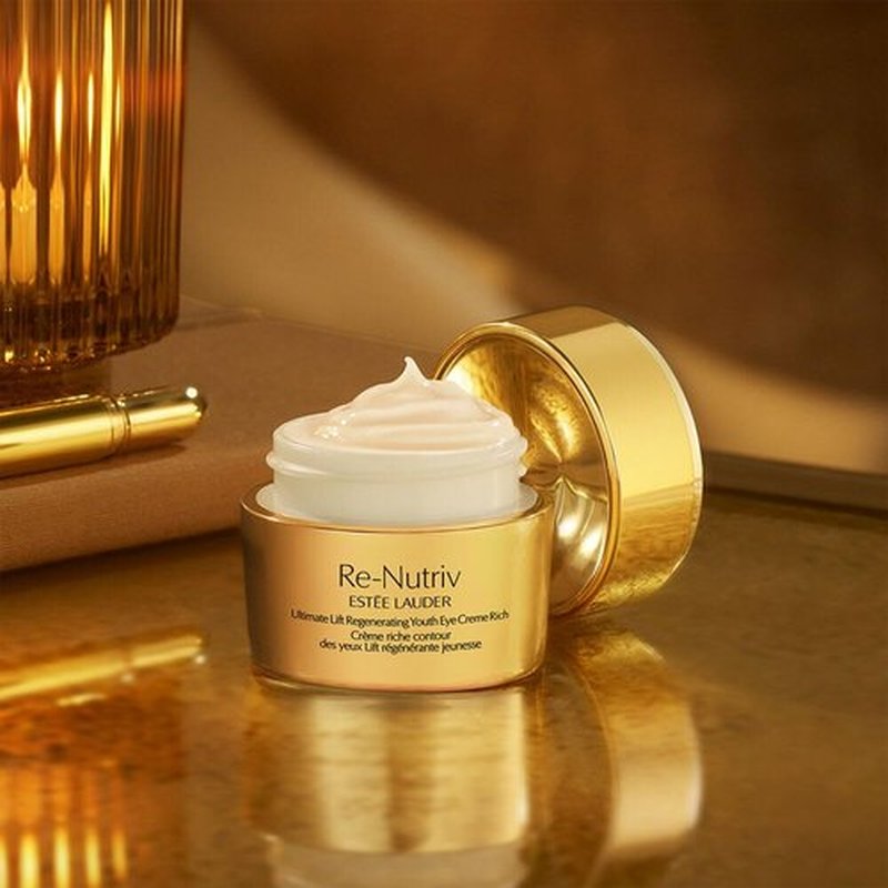 Estée Lauder Re-Nutriv Ultimate Lift Eye Cream - Anti-Aging Under Eye Treatment for Dark Circles, 0.5 Oz