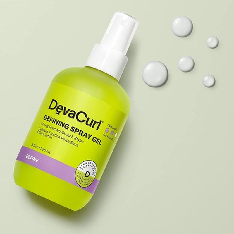 DevaCurl Light Defining Gel - Soft Hold No-Crunch Styler for All Curl Types | Non-Flaking Formula