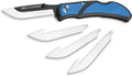 OUTDOOR EDGE 3.0" RazorLite EDC Knife. Pocket Knife with Replaceable Blades and Clip. The Perfect Hunting Knife for Skinning Deer.