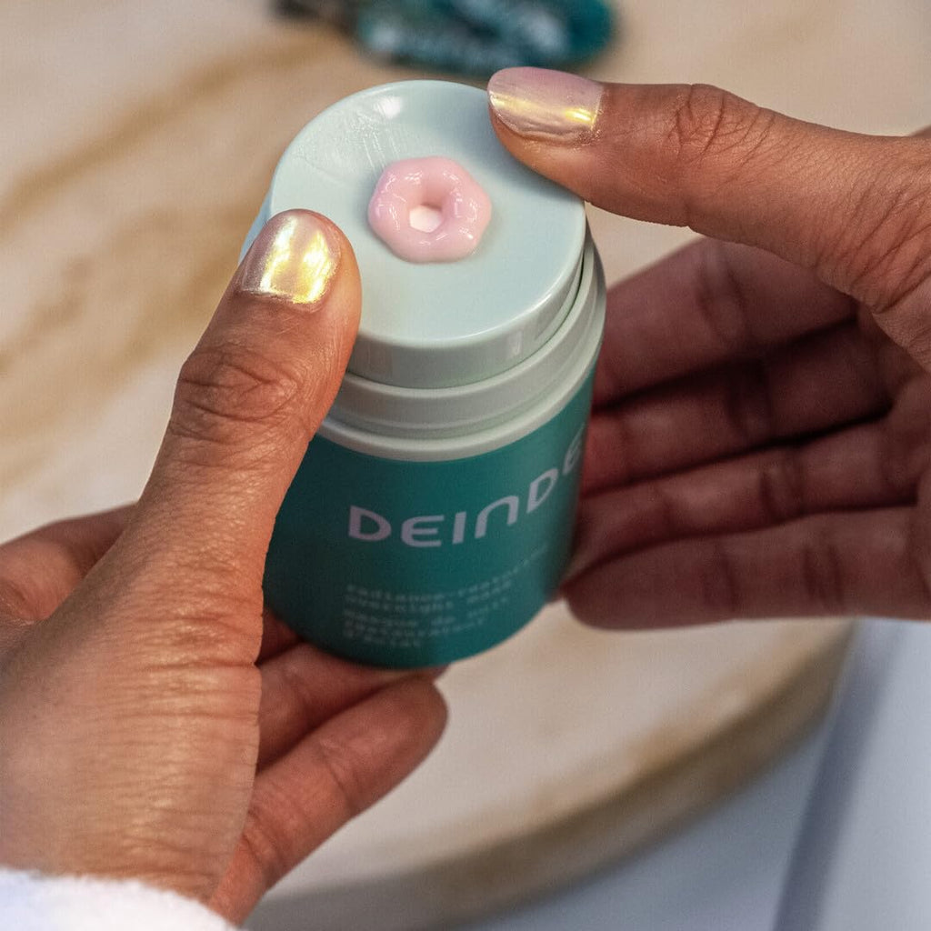 DEINDE Radiance-Restoring Overnight Mask with Naringenin, 10% Gluconolactone, Glycerin, Squalane. Moisturizing & Gently Exfoliating Treatment for Dull, Dry Skin