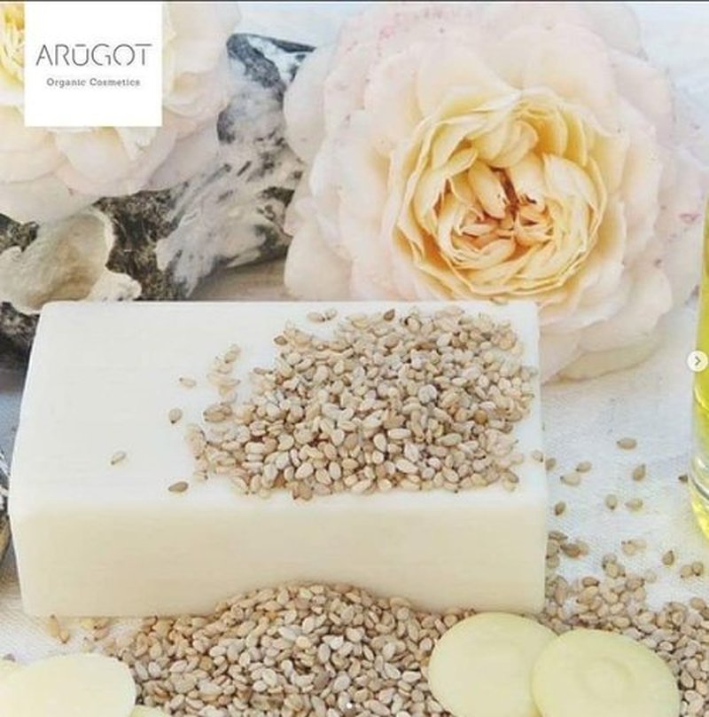 Arugot Organic Fresh And Happy Bar Soap, Made In Israel Premium All Natural Climate Friendly - Bath & Body Wash, Cleans & Hydrates Skin - Moisturizing Facial Cleanser