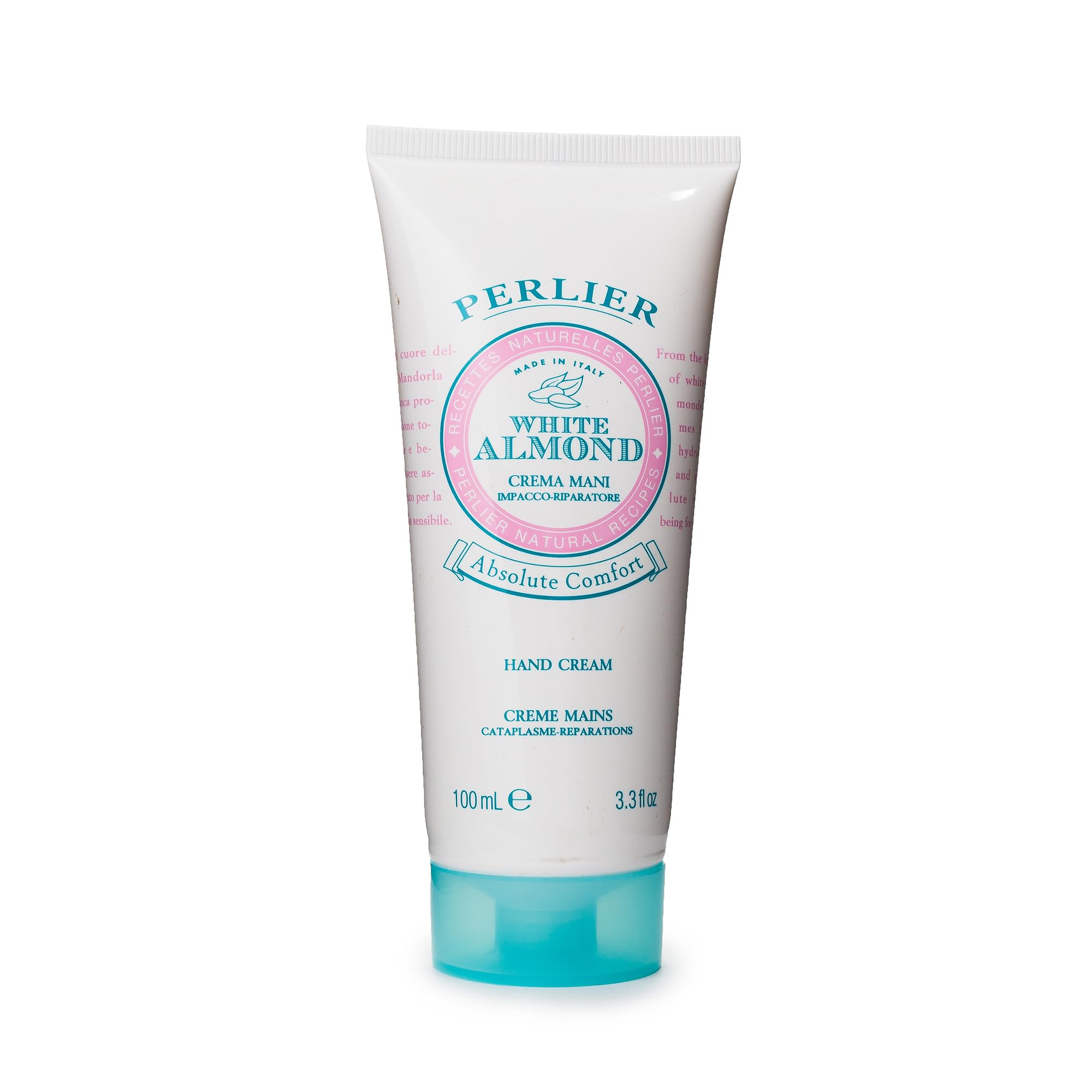 Perlier Absolute Comfort White Almond Hand Cream, 3.3 oz