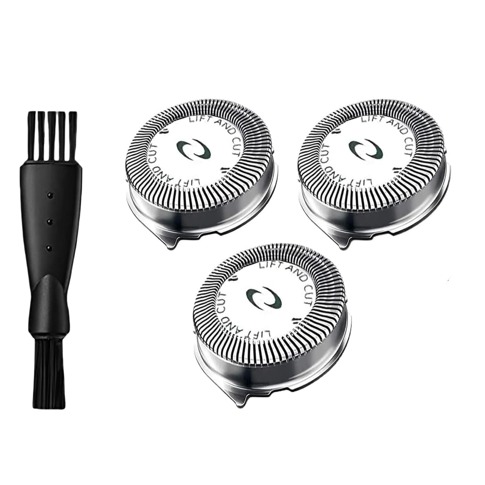 6PCS HQ56 Compatible with Steel Replacement Heads for Philips Norelco Razor fits for HQ6940 HQ6868 HQ6970 (3-Pack)