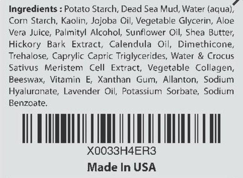 First Botany, 100% Natural Mineral-Infused Dead Sea Mud Mask 8.8oz Stem Cells Facial Treatment Skin Cleanser Pore Reducer Anti Aging Acne Treatment Blackhead Remover Cellulite & Natural Moisturizer