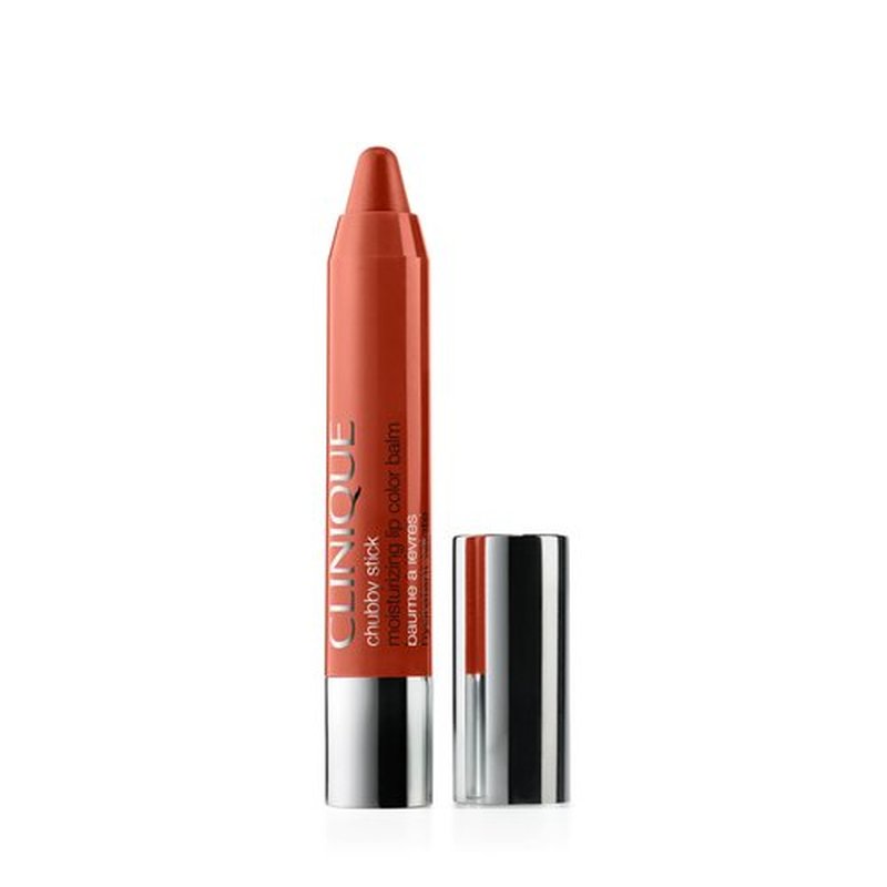 Clinique Chubby Stick Tinted Lip Colour Balm | With Shea Butter | Moisturizing + Hydrating | Natural-Looking Lip Tint, Mega Melon