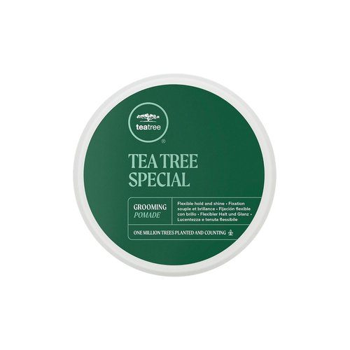 Regine Switzerland Tea Tree Grooming Pomade - Flexible Hold & Shine for All Hair Types, 3 oz