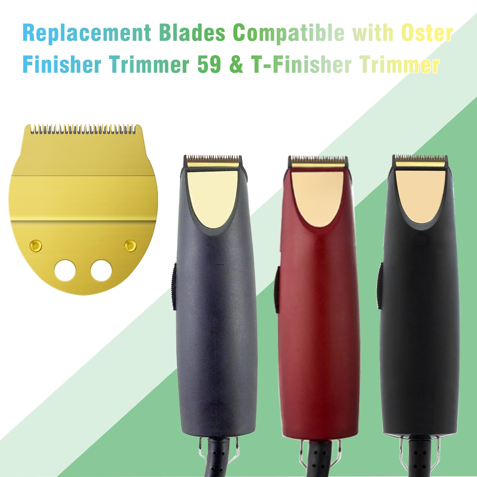 Replacement Narrow Blade Compatible with oster Finisher Trimmer Model 59