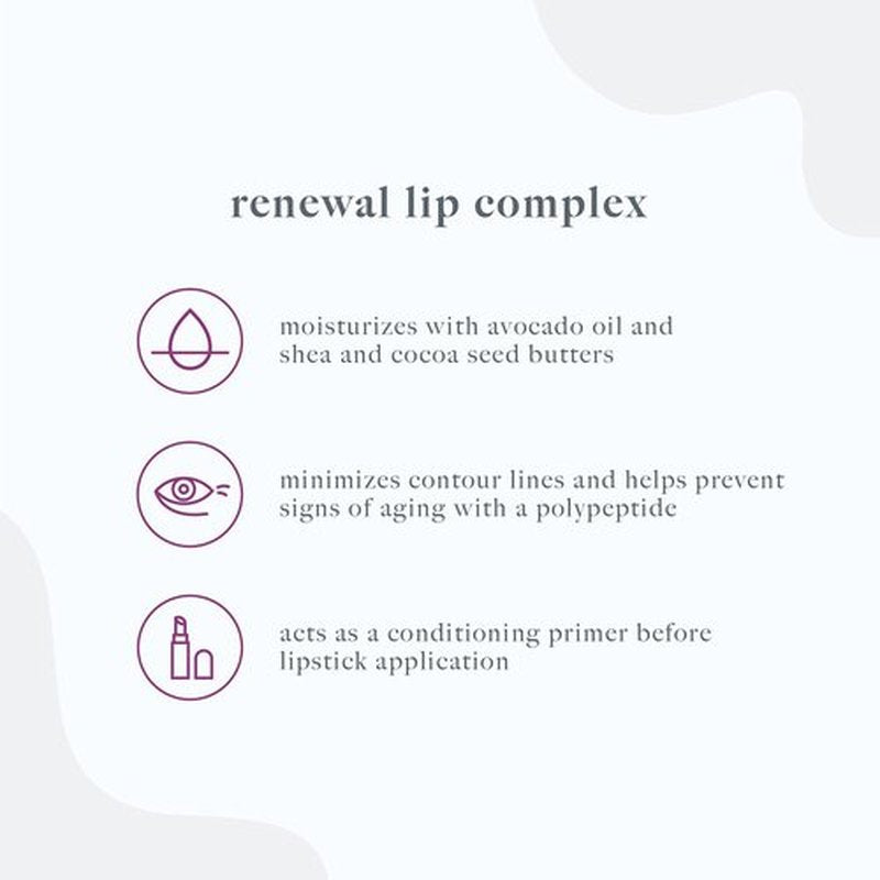Dermalogica Renewal Lip Complex - Anti-Aging Lip Balm Moisturizer for Dry Lips | 0.06 Fl Oz