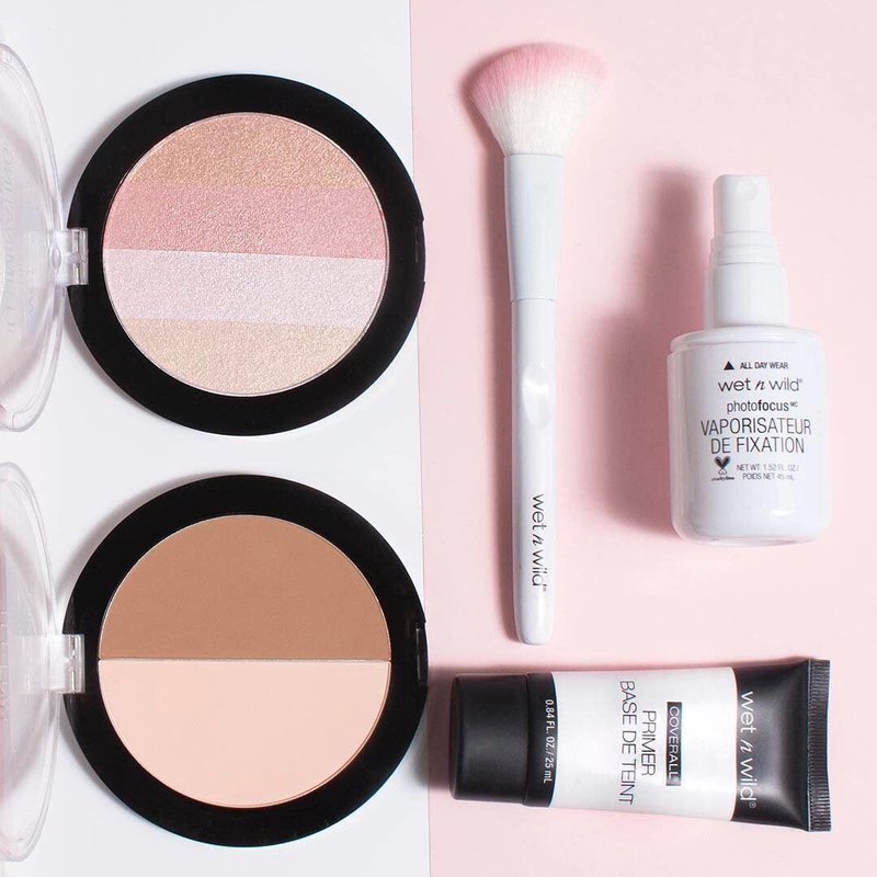 wet n wild MegaGlo Contour Palette, Dulce De Leche | Contouring Powder Face Kit | Flawlessly Sculpted Face (Pack of 2)