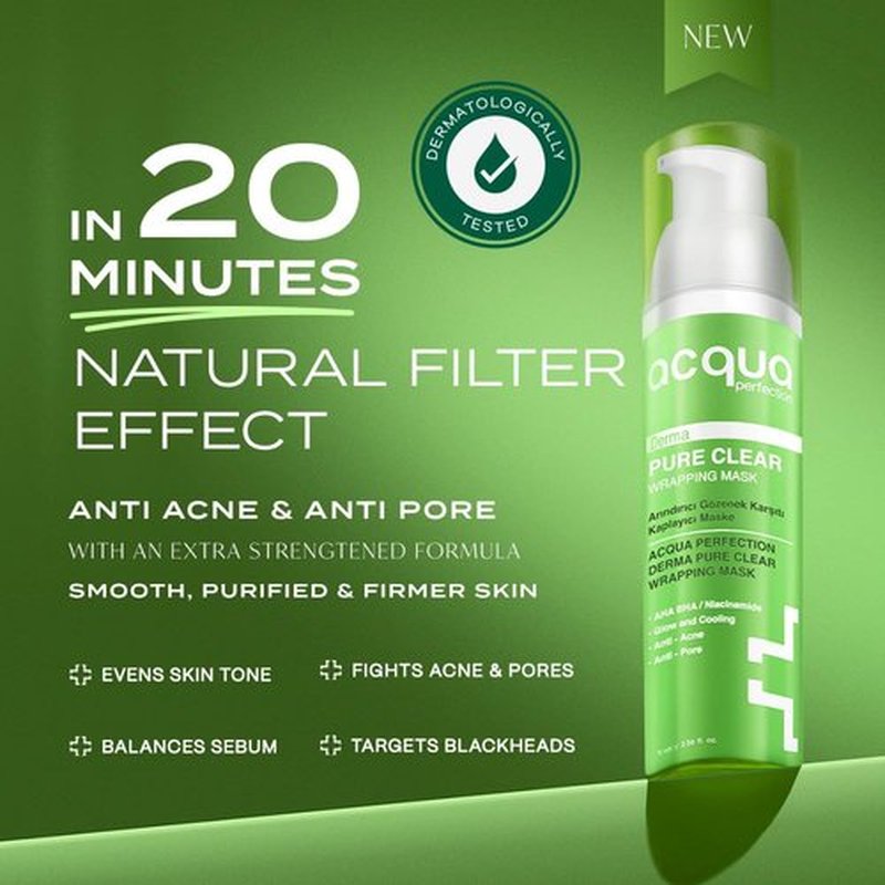 Skiennix Peel-Off Mask - AHA, BHA & Niacinamide Infused Cream - 70 ml, Made in Türkiye