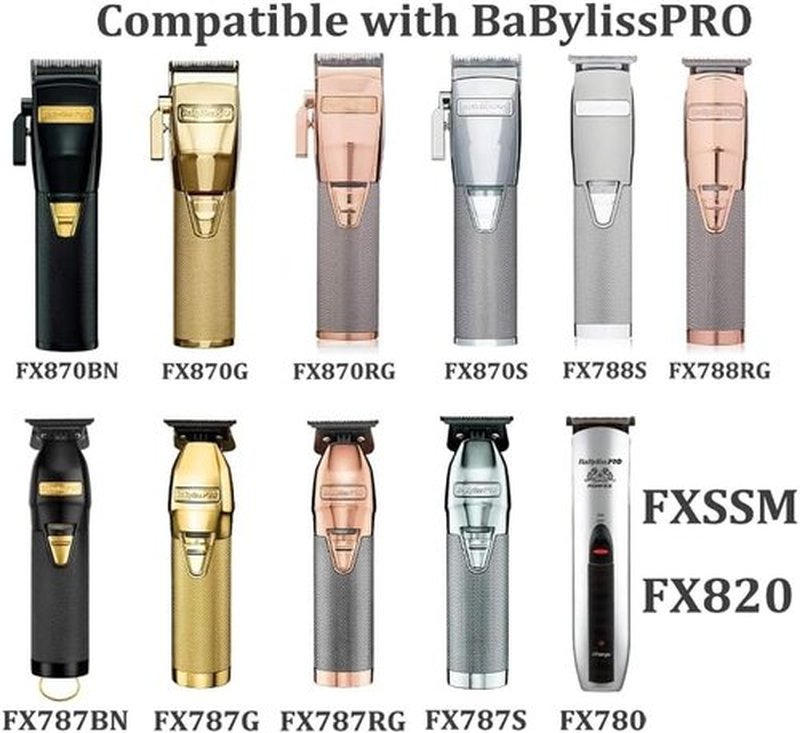 BaByliss Pro Trimmer Charger - USB Power Adapter for FX870, FX788, FX787 & More | Reliable Supply