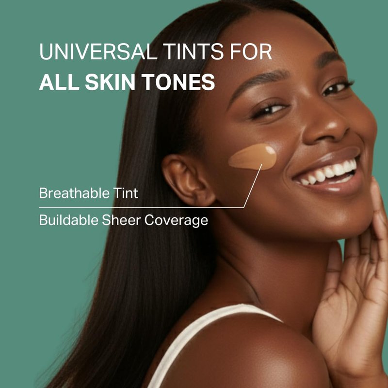 Y'OUR Tinted Moisturizer SPF 30 - Anti-Aging Hydrating BB Cream for All Skin Types | 1.35 oz (Deep)
