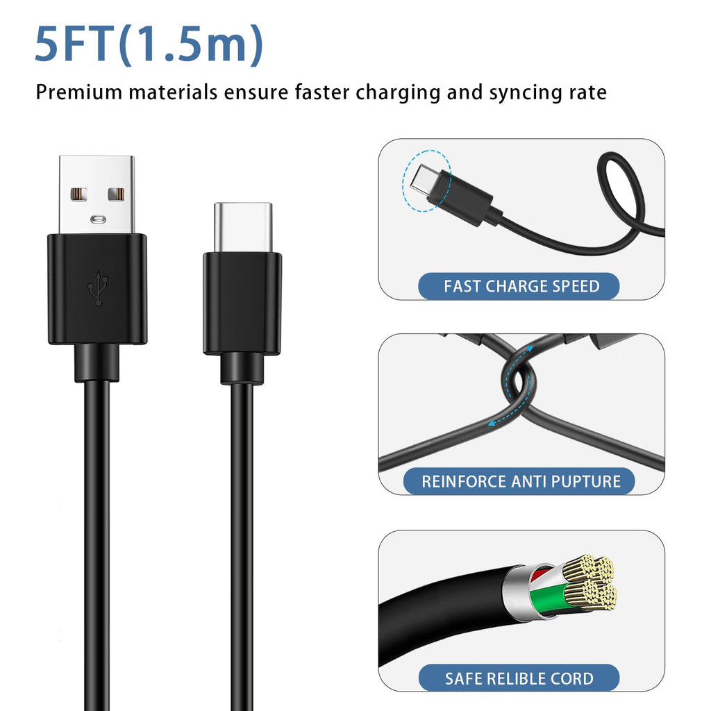 Blend Jet Charger Compatible with PopBabies, Supkitdin, Aoozi Portable Smoothie Blenders Charging Power Cord Cable
