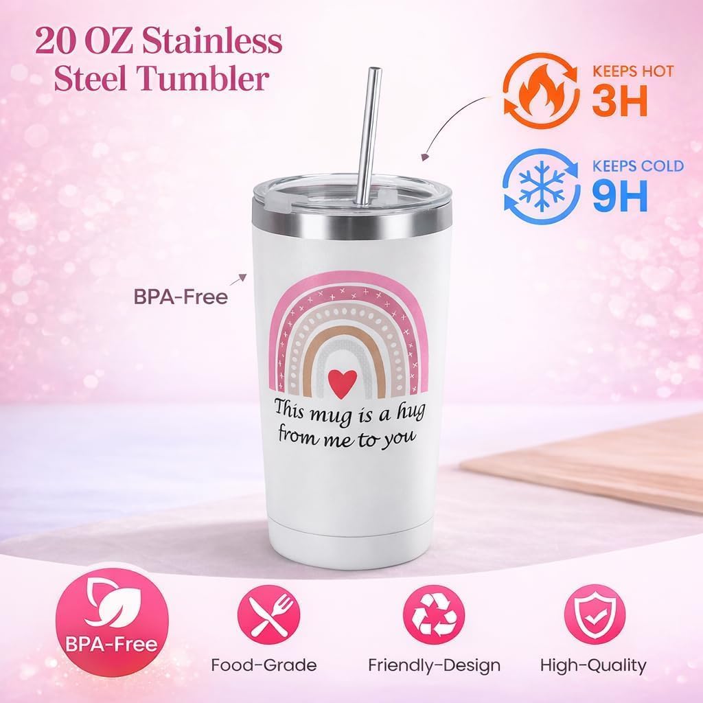 Get Well Soon Care Package for Women, 12 Pcs Deluxe Self-Care Gift Box with Pink Cozy Blanket, Tumbler, Candle & Spa Feel Better Basket – After Surgery, Thinking of You, Encouragement Recovery Gifts