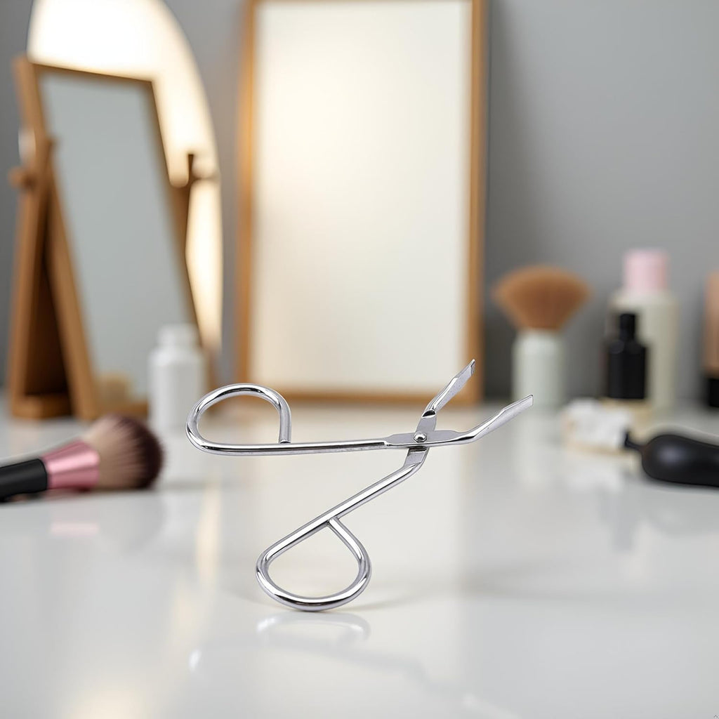 3Pcs Silver Stainless Steel Eyebrow Tweezers Scissors- Professional Shaped Slant Tip Tweezer Clip Hair Plucker for Hair and Eyebrows Personal Care, Shave and Hair Removal