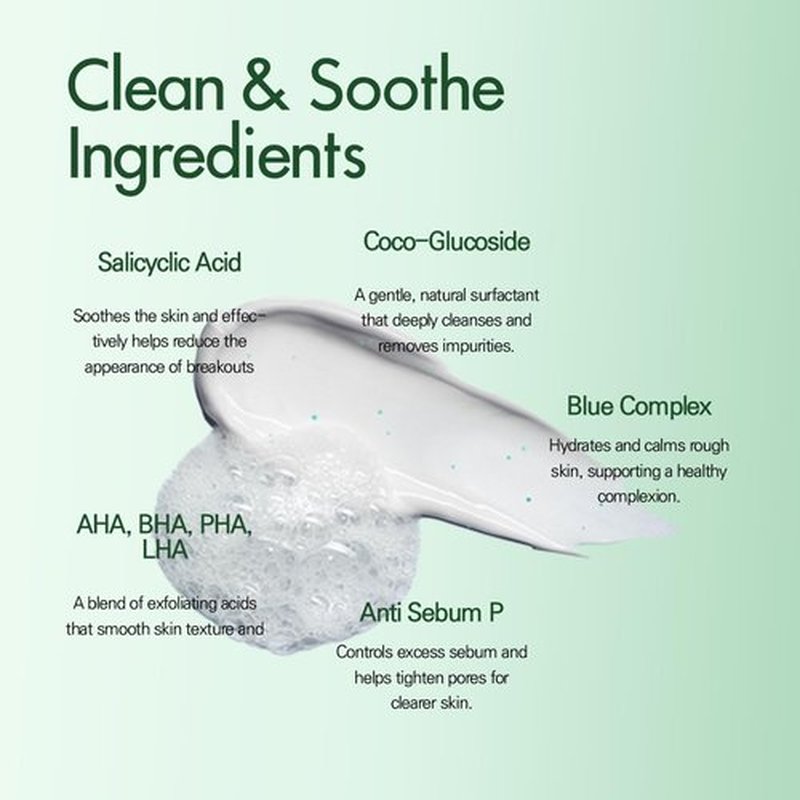 Cicapine Micellar Foam Cleanser - Gentle Cleansing Formula for All Skin Types | 4.06 fl oz / 120ml