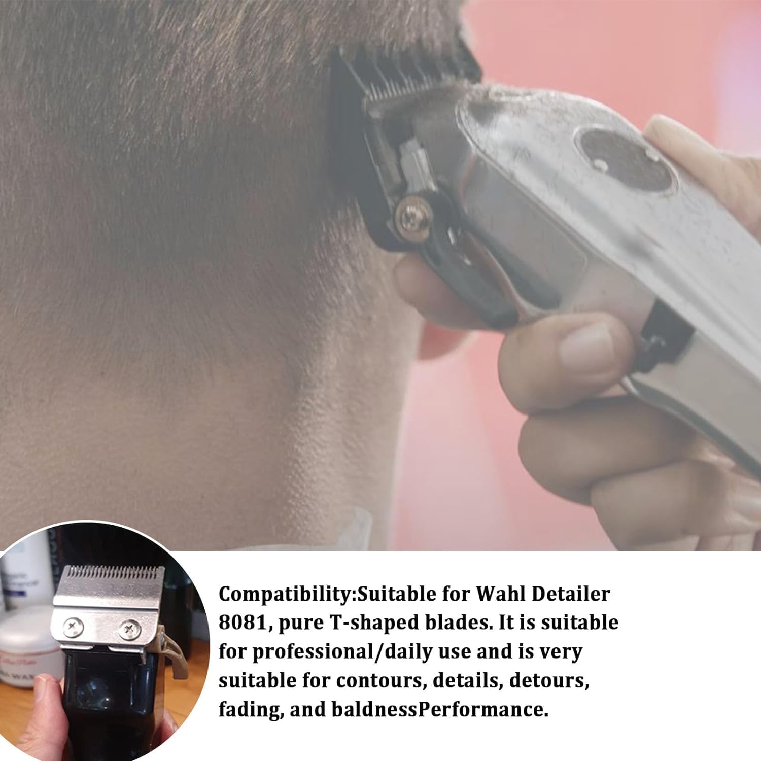 2161 Clipper Blade for 5 Star Cordless Magic Clip #8148 Replacement Wahl Balding 6X0 5 Star balding clippers