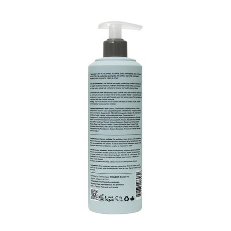 Regine Switzerland Wavy Hair Conditioner - Silicone-Free Formula for Softness & Shine | 400ml (13.5 oz)