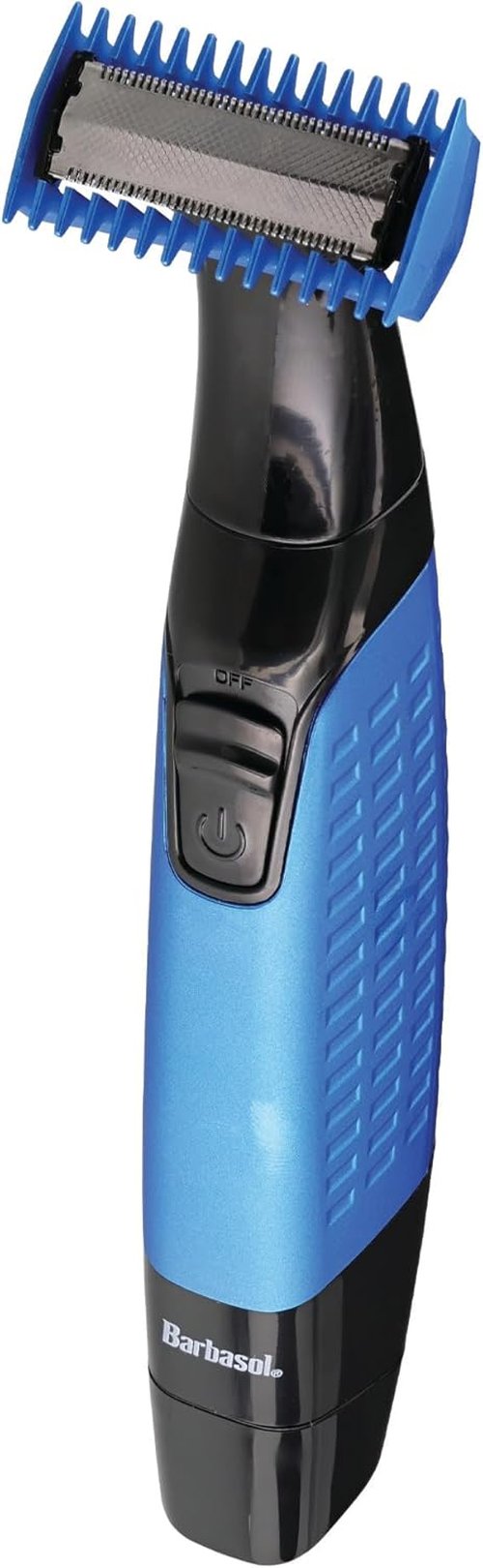 Barbasol Battery Powered Single Blade Razor - Smooth Shave with Precision Cutting