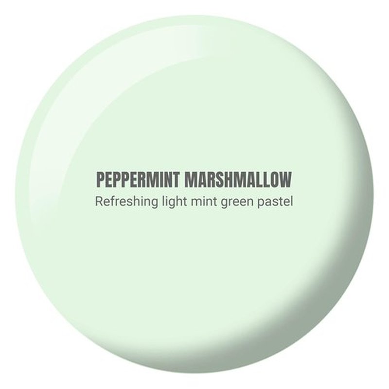 DND Gel Polish Set - Coquette Collection | Chip-Free UV/LED Gel & Air Dry Nail Lacquer Duo - 104 Peppermint Marshmallow, 0.5 Fl Oz