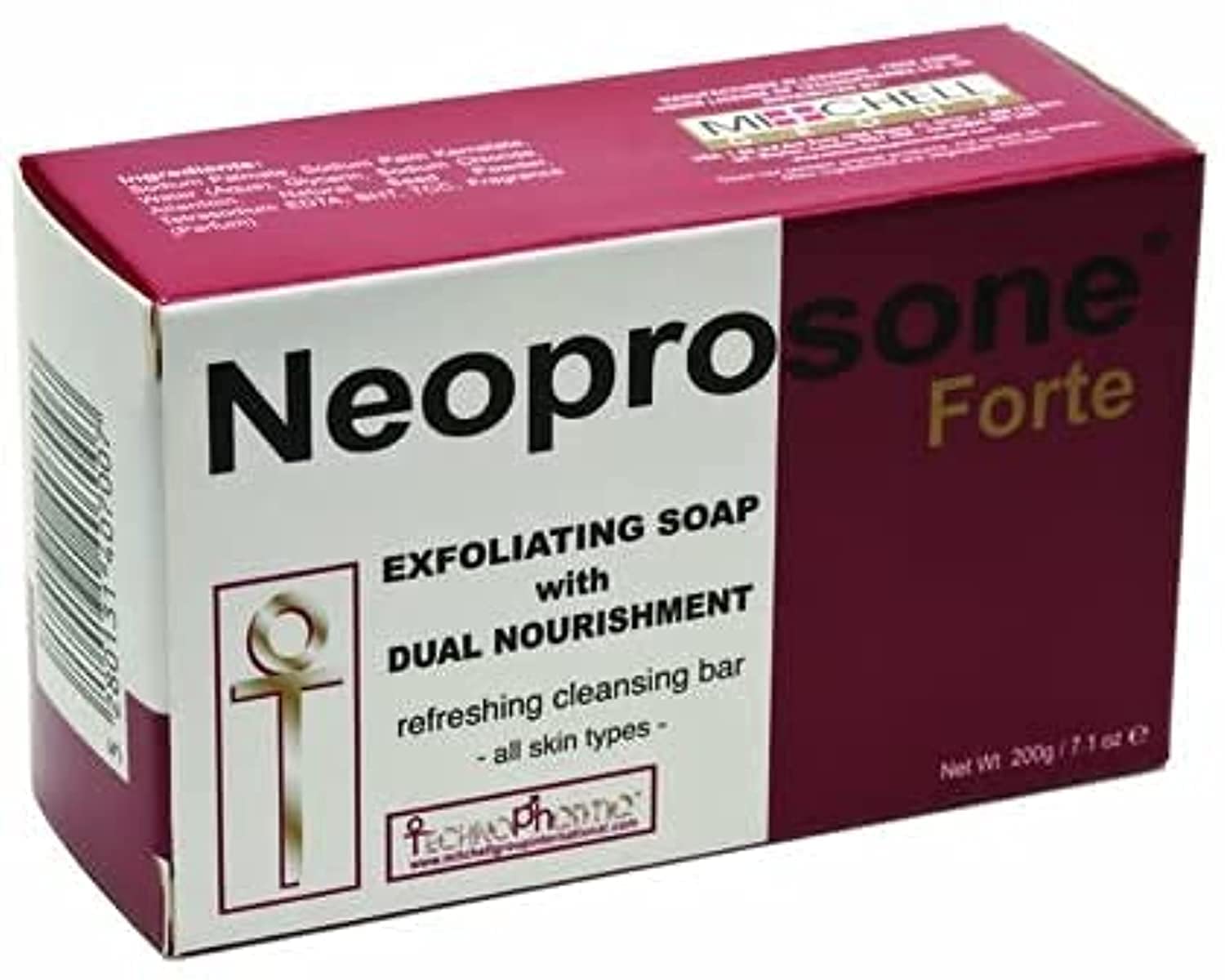 Neoprosone Exfoliating Soap | 7.7 oz / 200 g |