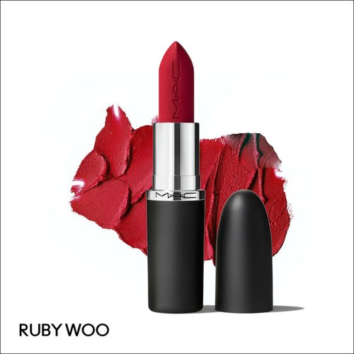 Macximal Silky Matte - Ruby Woo by MAC for Women - 0.11 oz Lipstick