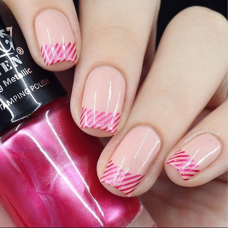 PUEEN Rocking Metallic Stamping Nail Polish Nail Art Color - Set of 6 Metallic Colors - 12ml each - BH000994