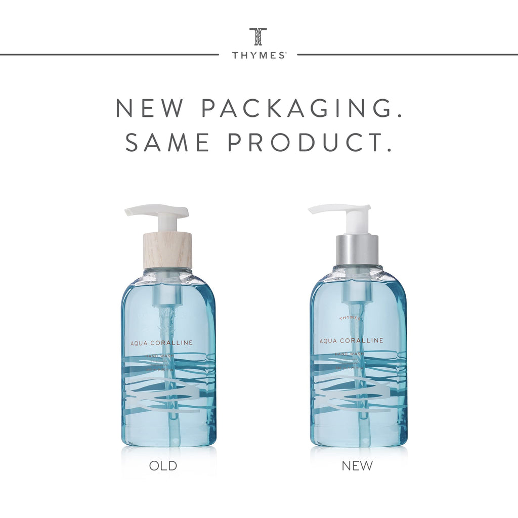Thymes Large Hand Wash - Aqua Coralline - 15 Fl Oz