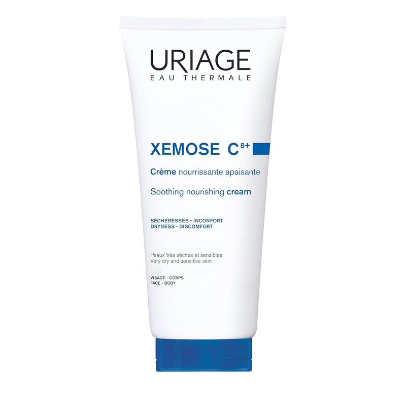 Uriage Xemose Body Cream - Lipid-Replenishing Formula for Dry Skin | Long-Lasting Hydration, Fragrance-Free