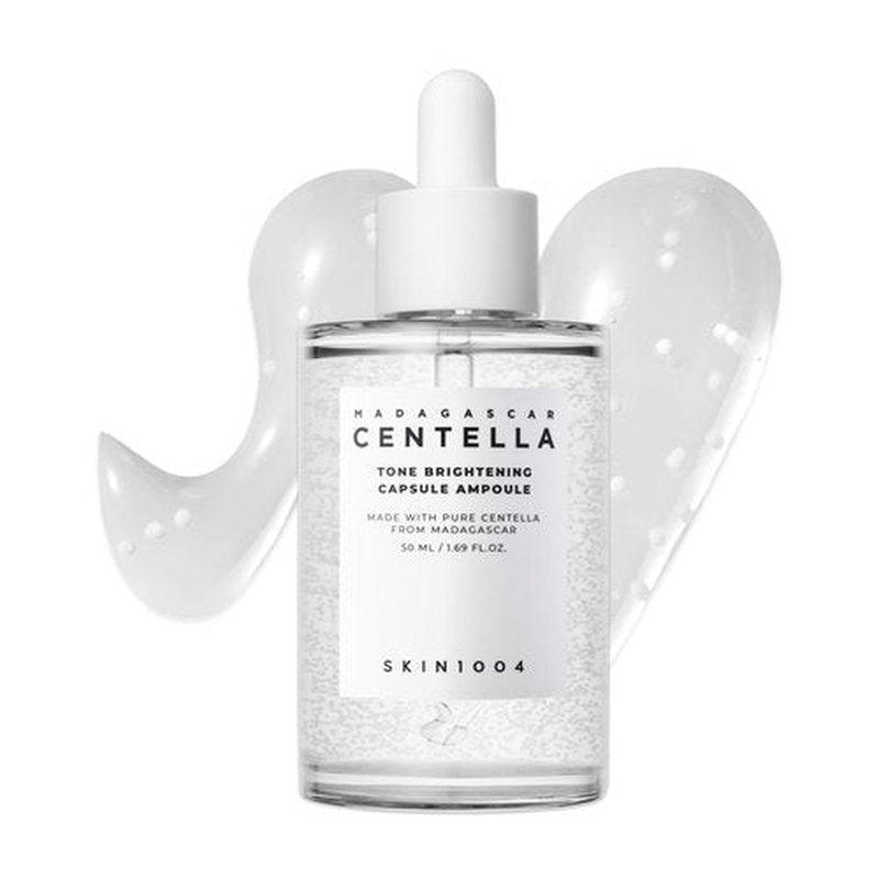 SKIN1004 Tone Balancing Capsule Ampoule, Niacinamide & Centella Serum for Face, Korean Hydrating Facial Serum for Dark Spot & Skin Tone with Tranexamic Acid, Korean Skin Care, 1.69fl.oz / 50ml
